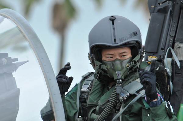 ▲▼日本航空自衛隊首位女性飛官松島美紗。（圖／翻攝自航空自衛隊粉絲專頁）