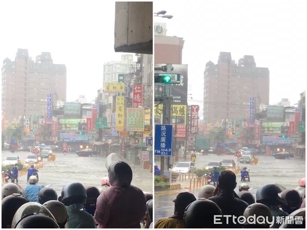 ▲▼雨炸南台灣，高雄淹水災情。（圖／記者宋德威攝）