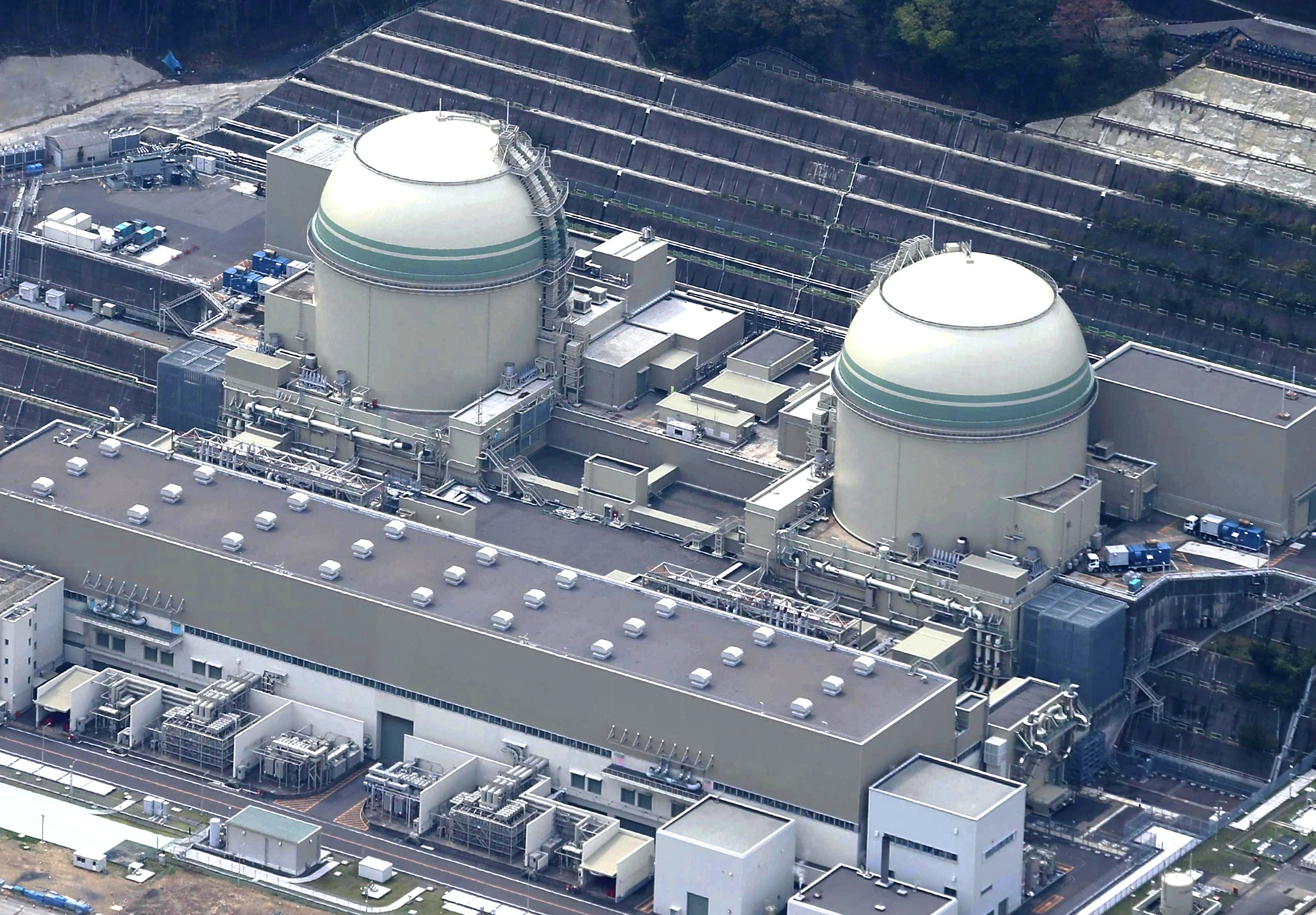 ▲▼ 日本關西電力公司高濱核電廠3號機、4號機反應爐。（圖／達志影像／美聯社）