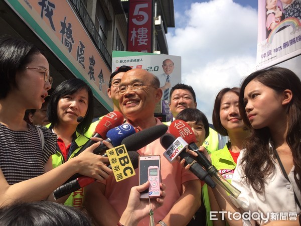 ▲民進黨新北市長參選人蘇貞昌。（圖／蘇貞昌競選辦公室提供）