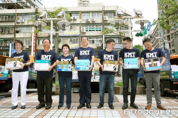 ▲國民黨推動「反核食、反空污、反深澳電廠」三項公投案連署書送件記者會▼。（圖／記者屠惠剛攝）