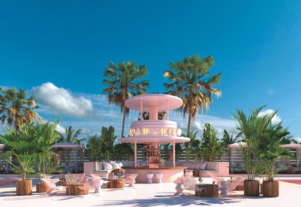 ▲粉色藝術飯店Paradiso Ibiza Art Hotel（圖／翻攝自paradiso_ibiza IG）