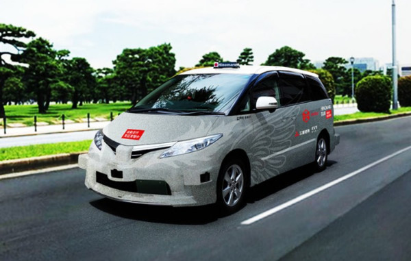 ▲▼日本正在測試中的自動駕駛計程車服務。（圖／翻攝自ZMP公司官網）