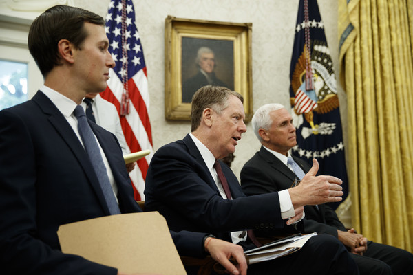 ▲▼  美國貿易代表萊特海澤（Robert Lighthizer，圖中）。（圖／達志影像／美聯社）