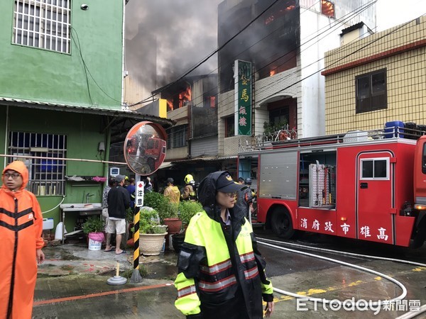 ▲▼旗津民宅火警 。（圖／記者宋德威翻攝）