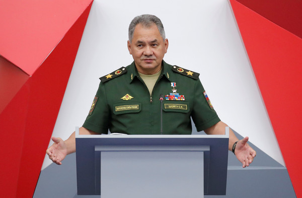 ▲▼俄羅斯國防部部長蕭依古（Sergei Shoigu）。（圖／路透社）