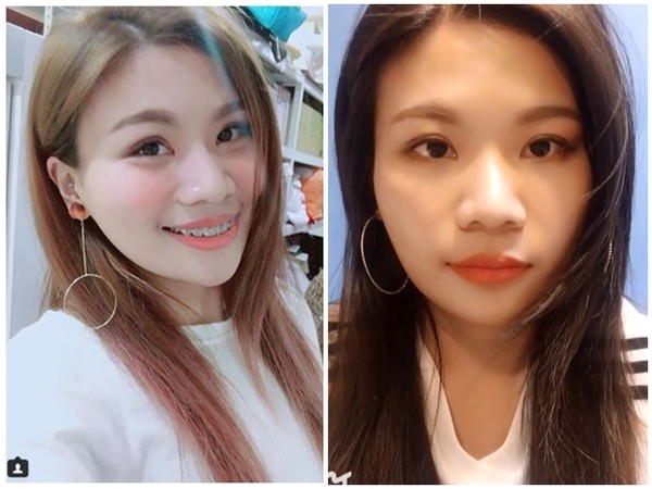 ▲▼董仔「方臉消失」對比照網看傻（圖／翻攝自Instagram／donehannah）