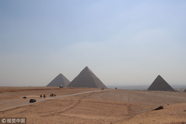 ▲▼埃及金字塔及獅身人面像             。（圖／CFP）