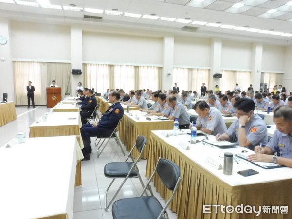 ▲行政院長賴清德出席「內政部警政署107年7月署務會報」。（圖／記者賴于榛攝）