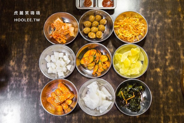 ▲▼高雄槿韓食堂30種韓式料理吃到飽。（圖／虎麗笑嗨嗨提供）