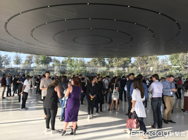 ▲蘋果新iPhone發表會場搶先看！揭秘賈伯斯劇院與飛碟總部Apple Park。（圖／記者洪聖壹攝）