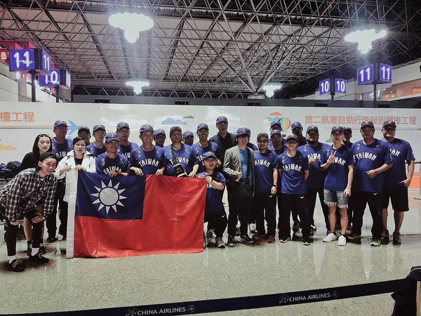 ▲戰神身障棒球隊啟程前往日本。（圖／中職提供）