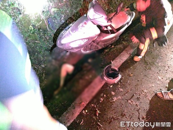 ▲▼新北15歲少年疑似騎車自摔。（圖／社會中心翻攝）