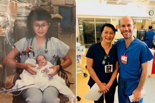 ▲▼ 美國加州華裔女護士Vilma Wong發現一名兒科病房住院醫生的名字非常眼熟，驚覺他就是28年前親手照顧過的早產兒。（圖／翻攝自Lucile Packard Children’s Hospital官網）