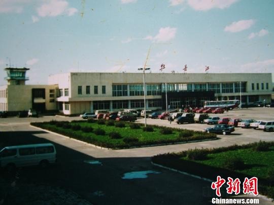 ▲▼建成初期的牡丹江機場。（圖／翻攝自中新網）