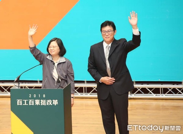 ▲▼總統蔡英文、行政院長賴清德替民進黨台北市長候選人姚文智站台。（圖／記者屠惠剛攝）