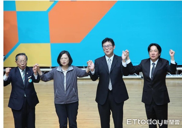 ▲▼總統蔡英文、行政院長賴清德替民進黨台北市長候選人姚文智站台。（圖／記者屠惠剛攝）