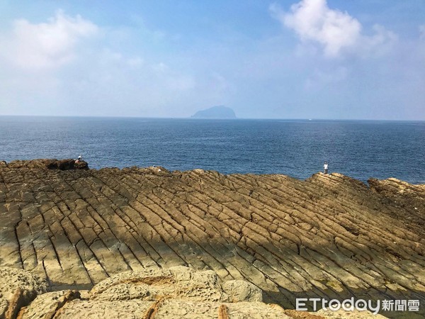 ▲ 基隆八斗子秘境「大坪海岸」 民眾驚見酷似「海豹」奇石。（圖／記者郭世賢攝）