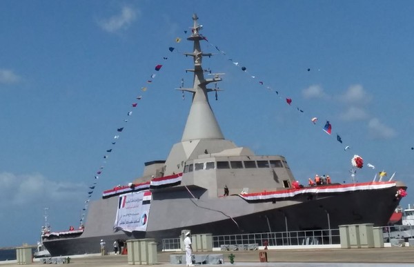 ▲▼埃及第二艘追風2500級巡邏艦下水。（圖／翻攝自Naval Group Twitter）