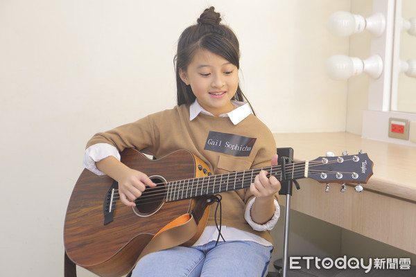 ▲▼《聲林之王》選手泰國小女生12歲蘿莉天才歌手GailSophicha專訪。（圖／記者黃克翔攝）