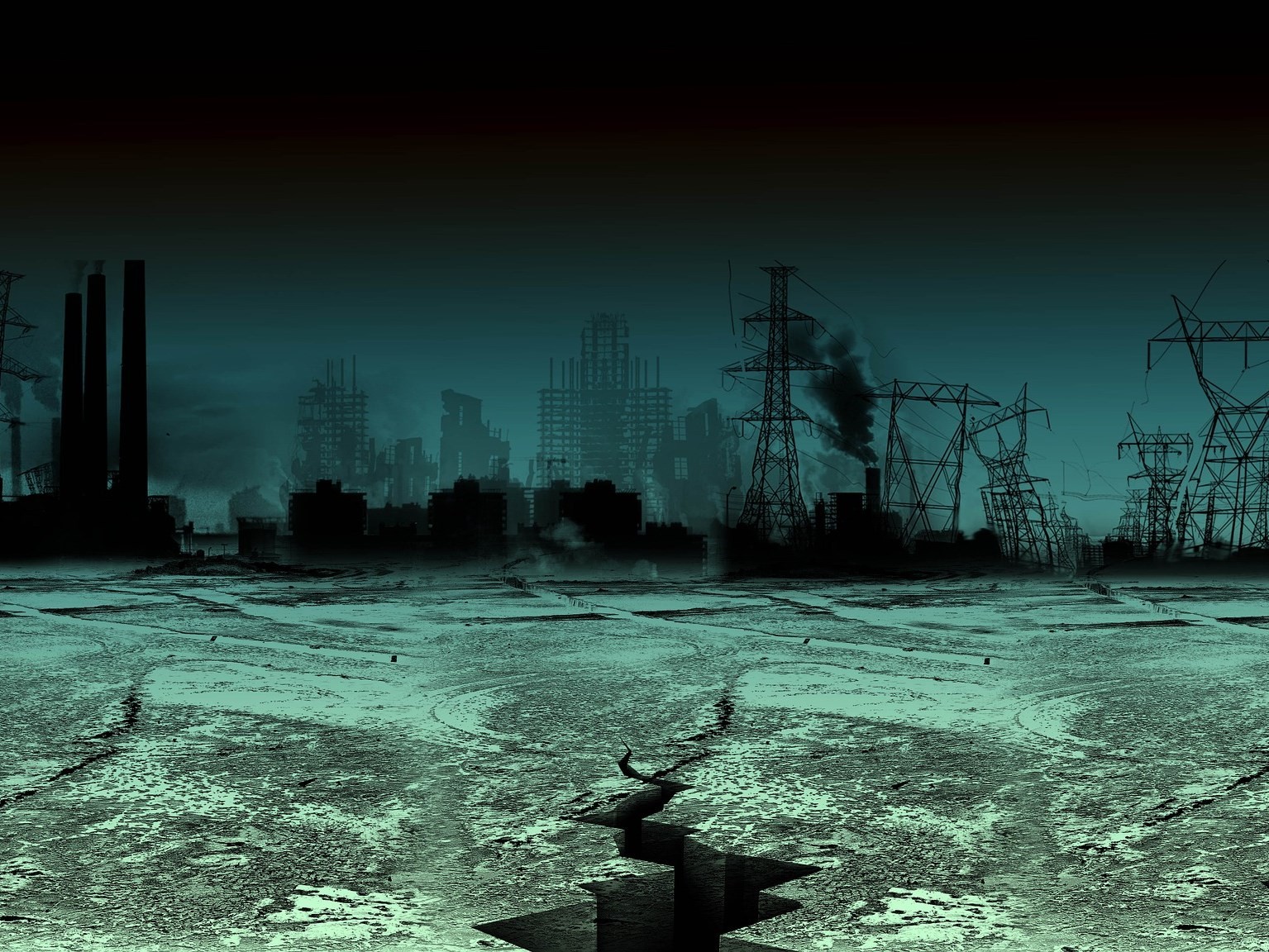 ▲世界末日示意圖。（圖／取自免費圖庫pixabay）