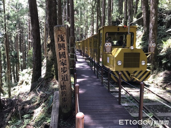 ▲▼太平山蹦蹦車即將於19日復駛。（圖／羅東林管處提供，下同）