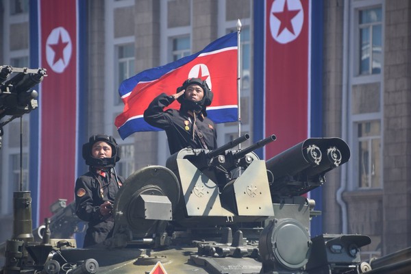 ▲▼ 北韓建國70周年國慶閱兵儀式。（圖／翻攝自Twitter／Michael Greenfield）