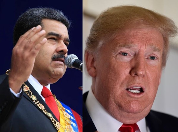  ▲▼ 委內瑞拉總統馬杜洛（Nicolas Maduro）、美國總統川普（Donald Trump）。（圖／達志影像／美聯社）