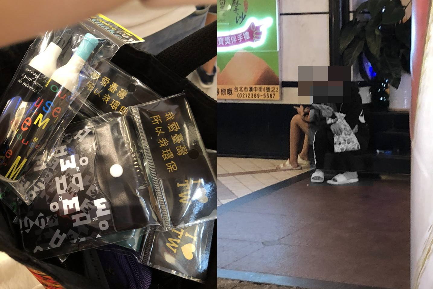 西門長髮妹推銷愛心筆　香港情侶花1200才脫身「還原話術」：很失望。（圖／翻攝爆料公社）