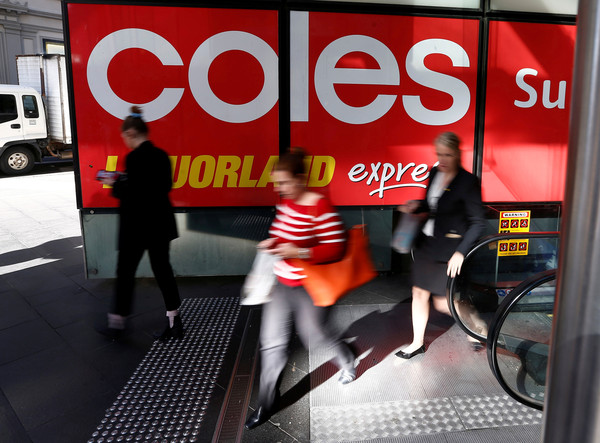 ▲▼澳洲連鎖超市Coles。（圖／路透）