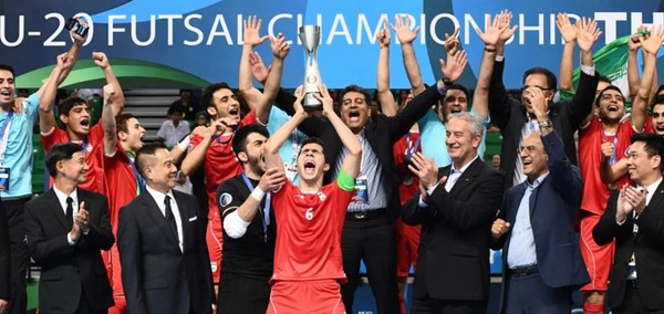 ▲伊朗為U20五人制足球隊冠軍球隊。（圖／翻攝自亞足聯）