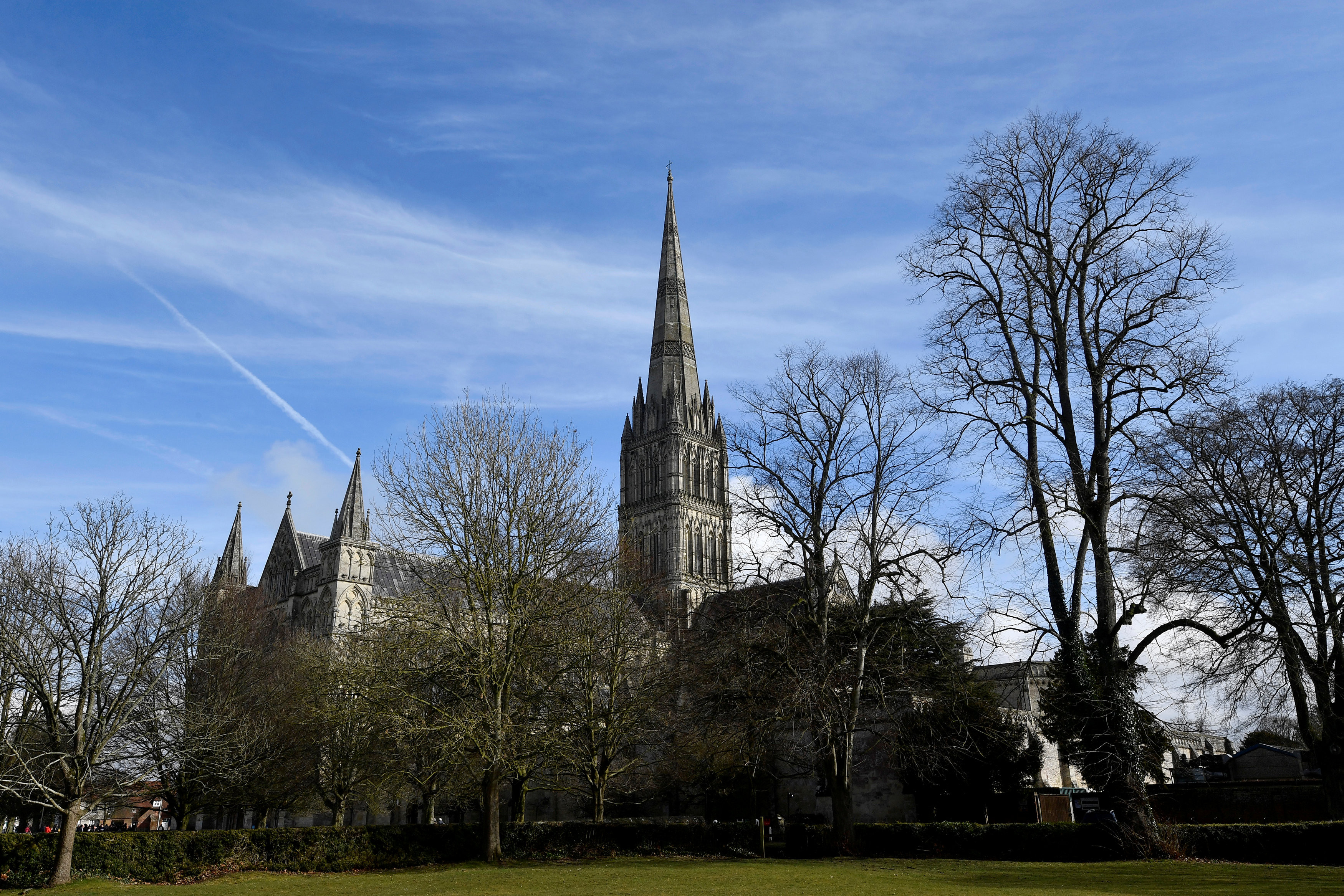 ▲▼英國索爾茲伯里大教堂（Salisbury Cathedral）。（圖／路透社）