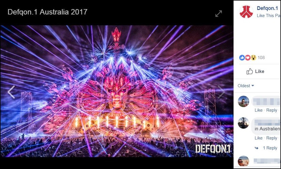  ▲▼ 雪梨Defqon.1音樂節。（圖／翻攝自Facebook／Defqon.1）