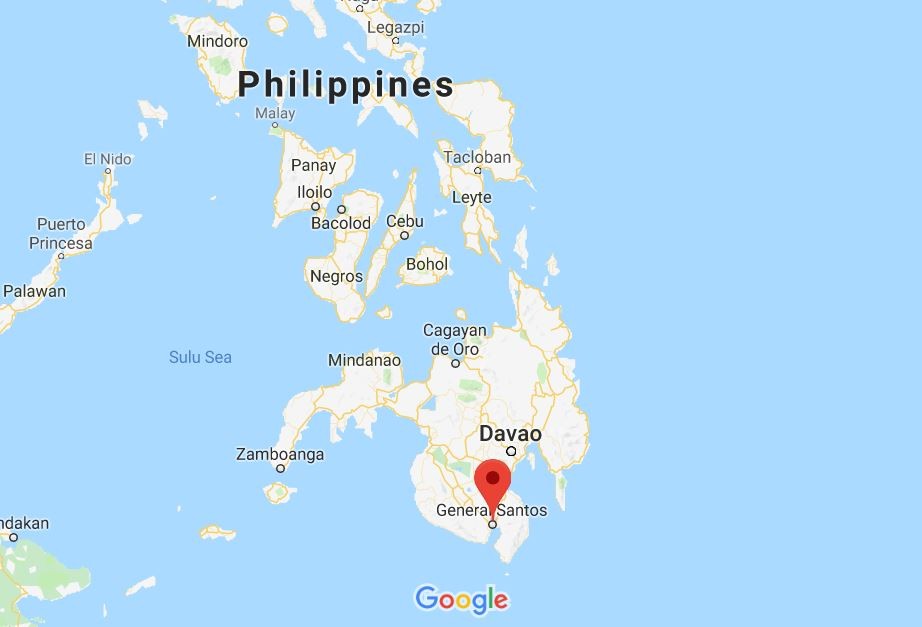 ▲▼ 菲律賓聖托斯將軍市（General Santos City）發生炸彈攻擊。（圖／翻攝自Google Map）