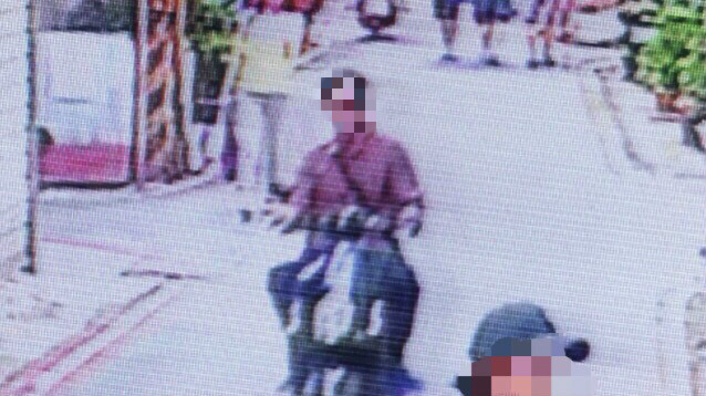 ▲▼永和砍人案，房東逃出，兇嫌逃離現場。（圖／記者陳以昇翻攝）