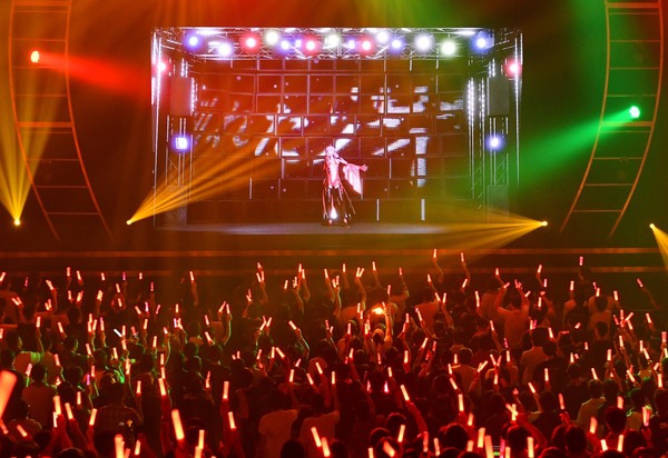▲▼《EGOIST ASIA TOUR 2018》福岡演唱會，女主唱Chelly虛擬形象是《罪惡王冠》的女主角楪祈。（圖／大鴻藝術提供）
