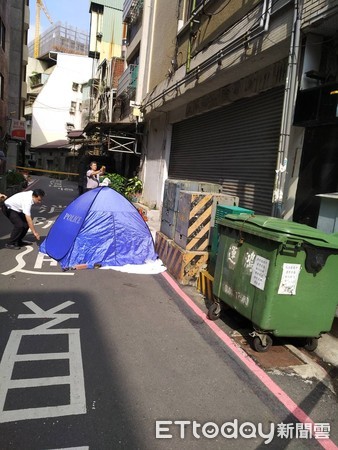 ▲▼高雄三民區一名女子墜樓。（圖／記者宋德威翻攝，下同）