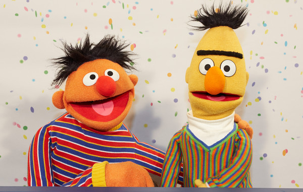 ▲▼「芝麻街」（Sesame Street）角色伯特（Bert）和厄尼（Ernie）。（圖／達志影像／美聯社）