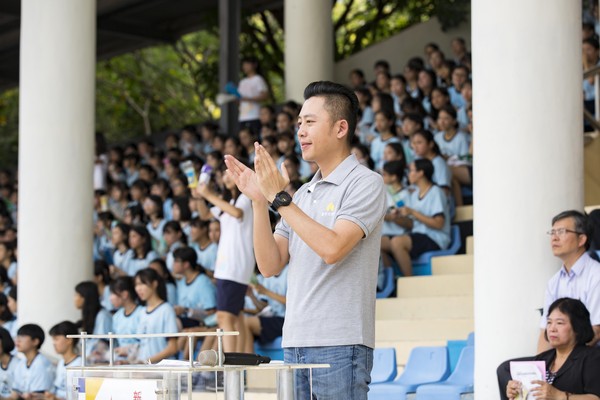 ▲新竹市長林智堅親自主持新竹市全市運動會開幕式。（圖／新竹市政府提供）