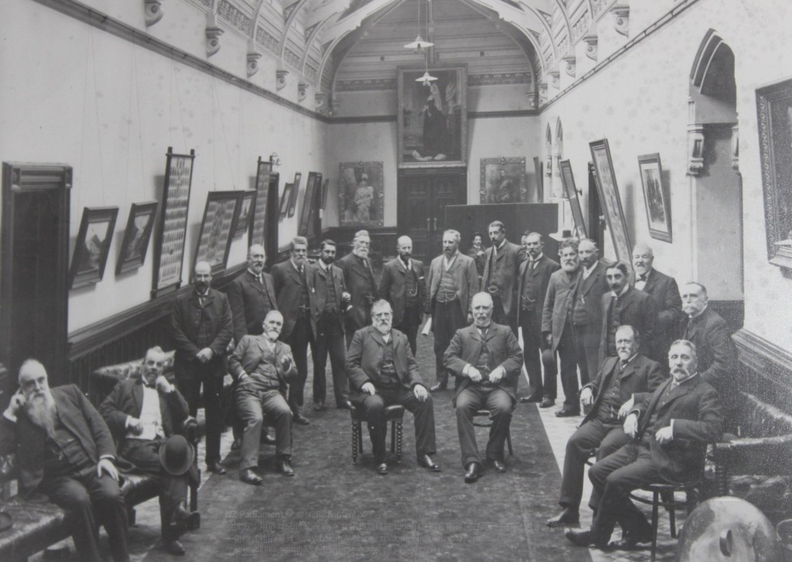 ▲紐西蘭議會113年前都是男性。（圖／翻攝自紐西蘭議會推特）