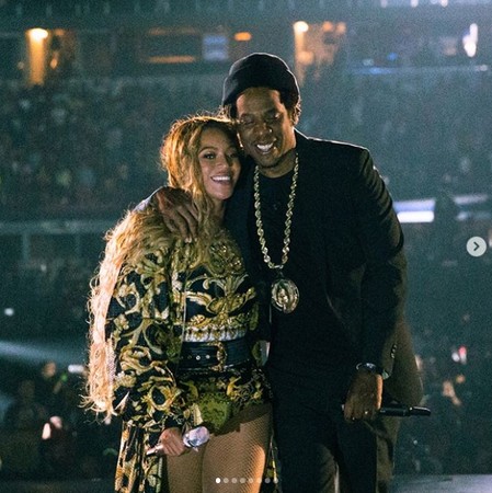 碧昂絲（Beyoncé）和Jay-Z。（圖／翻攝自碧昂絲IG）