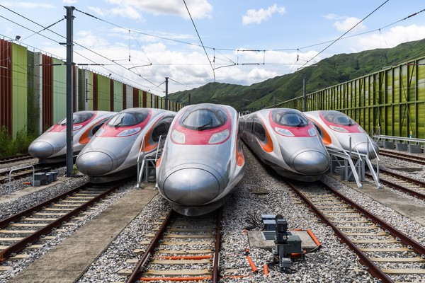 ▲香港第一條高速鐵路，廣州-深圳-香港高速鐵路（香港段）2018年9月23日正式通車。（影／港鐵公司提供）