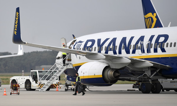 ▲歐洲最大廉航瑞安航空（Ryanair）。（圖／達志影像／美聯社）