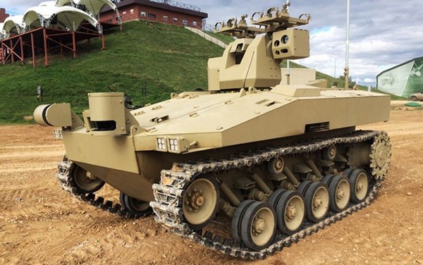 ▲俄羅斯研製的「戰友」大型無人坦克。（圖／翻攝自Kalashnikov官網）