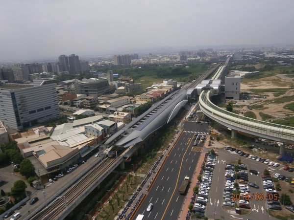 ▲▼台中鐵路捷運化，台鐵大慶車站。（圖／鐵道局提供）