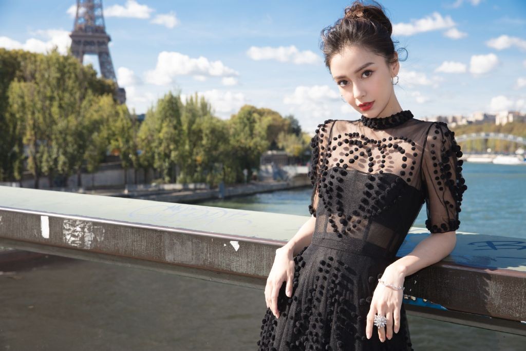 ▲▼Angelababy DIOR。（圖／翻攝楊穎工作室微博）