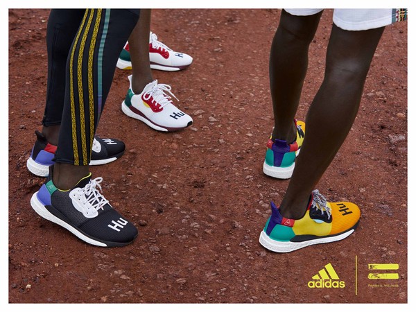 ▲adidas攜手Pharrell Williams推出全新SOLARHU系列，向非洲長跑文化致敬。（圖／品牌提供）