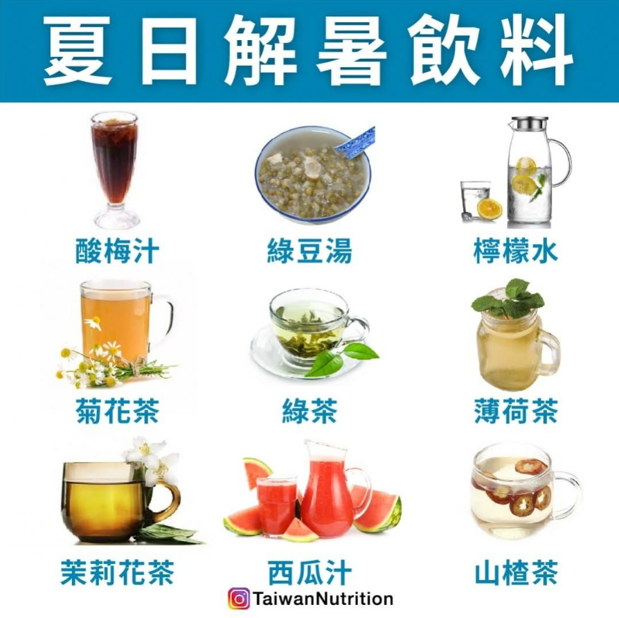 ▲夏日解暑飲料。