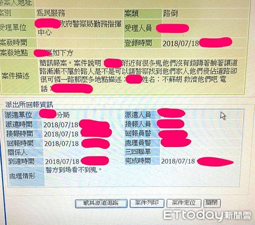 ▲有UFO、路上狗交配都打110，這些年基層警處理過的「神報案」。（圖／翻攝自神報案粉絲專頁）