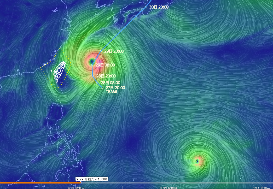 ▲▼大雨+強風齊發！潭美「水彈灑北台」6縣市　下周有感轉涼降剩20度。（圖／中央氣象局、NCDR、翻攝NOAA、NAVY）